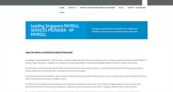 Desktop Screenshot of payroll.com.sg