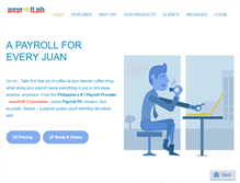 Tablet Screenshot of payroll.ph