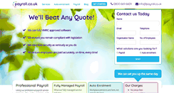 Desktop Screenshot of payroll.co.uk