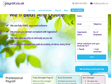 Tablet Screenshot of payroll.co.uk